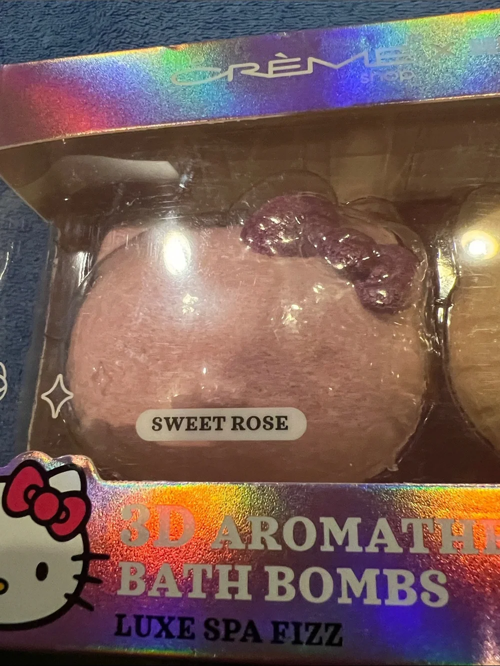 Hello Kitty 3D Bath Bomb Duo - Sweet Rose & Lovely Vanilla